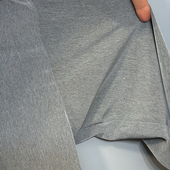 ELLIOTT Men’s Gray Button-Up Long Sleeve Collar Shirt Med 15-15.5 100% Polyester - Picture 8 of 16